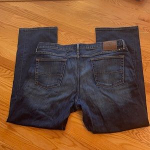 Lucky Brand-361 vintage straight dark washed mens